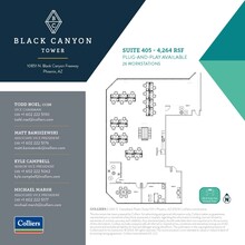 10851 N Black Canyon Hwy, Phoenix, AZ à louer Plan d  tage- Image 1 de 1