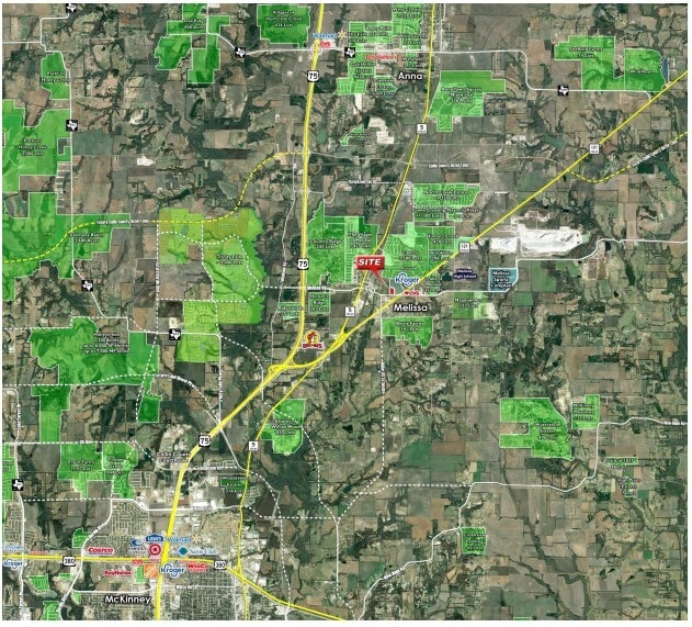 2136 E Melissa Rd, Melissa, TX for sale - Aerial - Image 3 of 3