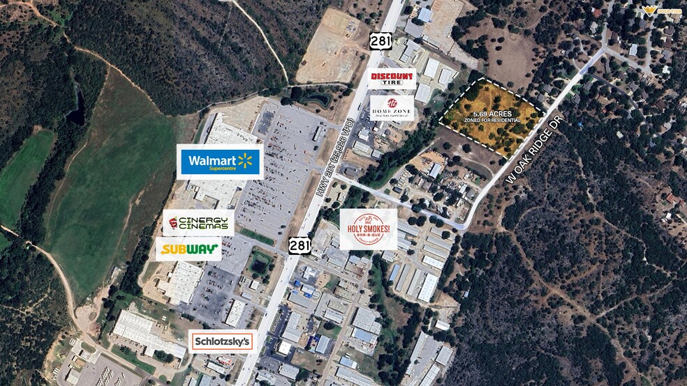 569 W Oak Ridge Dr, Marble Falls, TX à vendre - Photo du bâtiment - Image 3 de 9