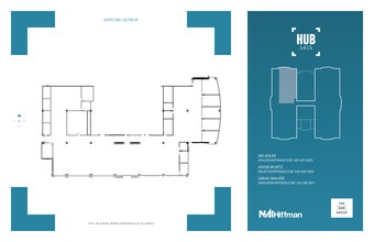 1415 W Diehl Rd, Naperville, IL for lease Floor Plan- Image 1 of 1