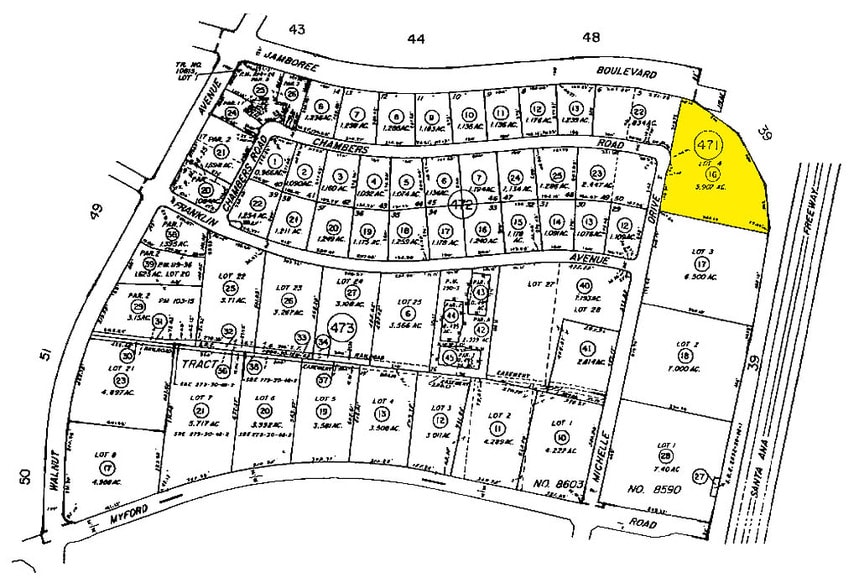 2441 Michelle Dr, Tustin, CA for sale - Plat Map - Image 2 of 8