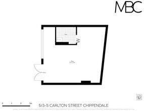 3-5 Carlton St, Chippendale for lease Floor Plan- Image 2 of 3