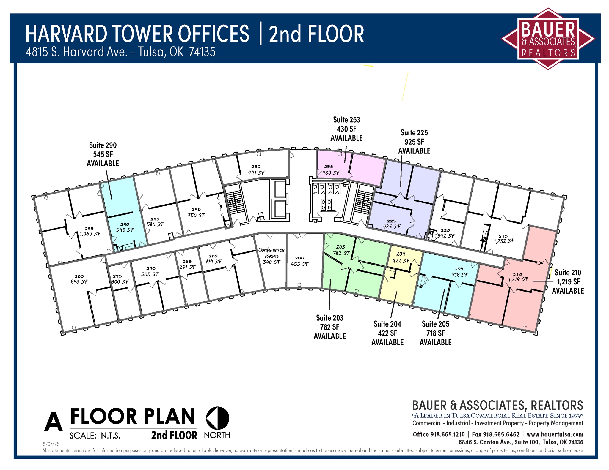 4815 S Harvard Ave, Tulsa, OK for lease Site Plan- Image 1 of 1