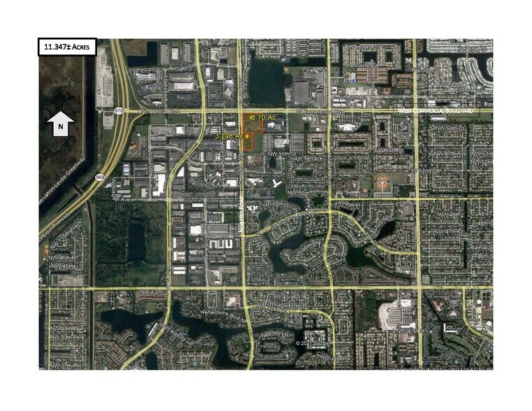 9900 W Commercial Blvd, Sunrise, FL à vendre - Photo du bâtiment - Image 2 de 7