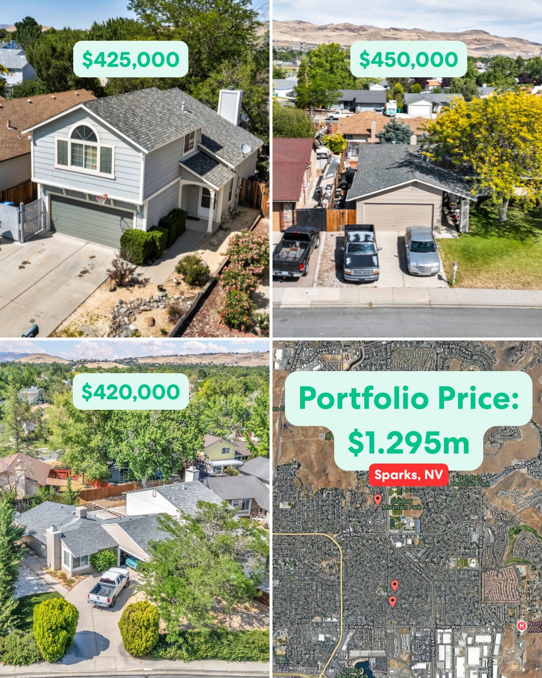 3 Property Sparks Portfolio portefeuille de 3 propriétés à vendre sur LoopNet.ca Photo principale- Image 1 de 5