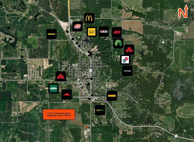 5 Commerce Dr, Freeburg, IL for lease - Building Photo - Image 2 of 28