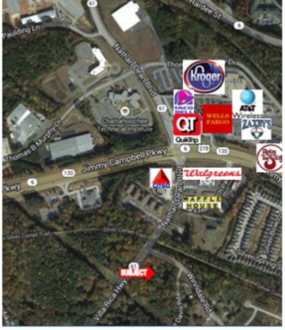 Plus de détails pour 10 Winndale Rd, Dallas, GA - Terrain à vendre