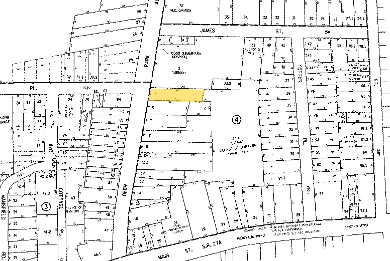 135 Deer Park Ave, Babylon, NY à louer - Plan cadastral - Image 2 de 3