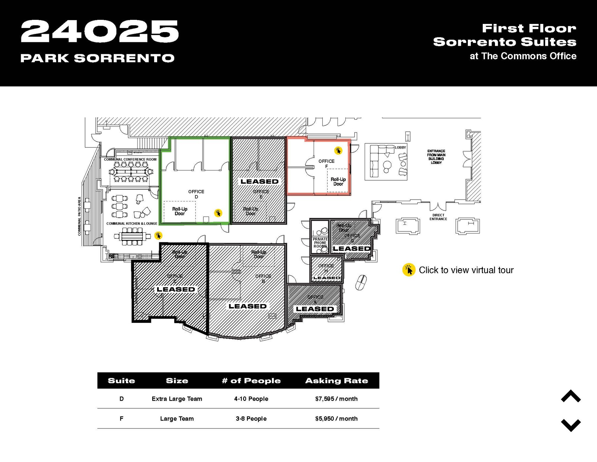 24025 Park Sorrento, Calabasas, CA for lease Floor Plan- Image 1 of 1