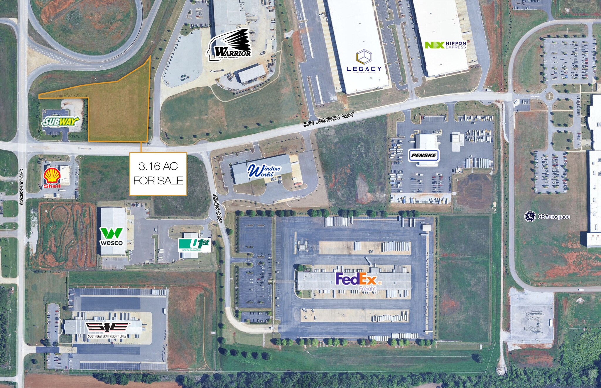 One Aviation Way SW, Madison, AL for sale Aerial- Image 1 of 2