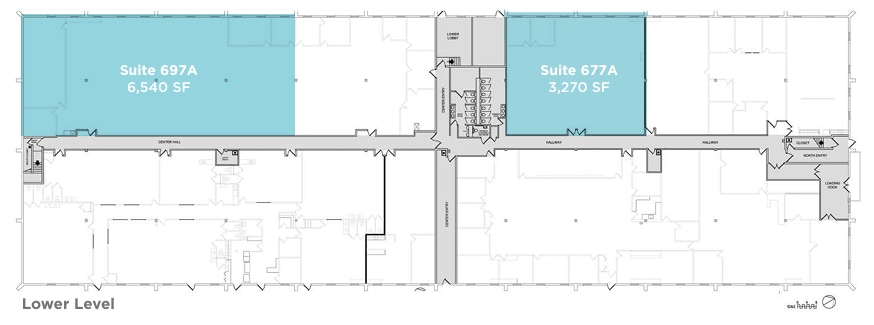 673-679 Alpha Dr, Highland Heights, OH à louer Plan d’étage- Image 1 de 1