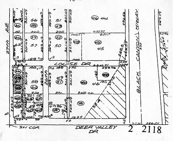 21831-21837 N 27th Ave, Phoenix, AZ à louer - Plan cadastral - Image 3 de 3