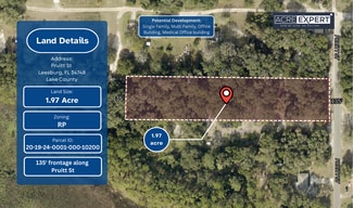 More details for Pruitt St, Leesburg, FL - Land for Sale