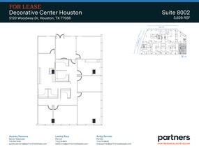 5120 Woodway Dr, Houston, TX for lease Site Plan- Image 1 of 1