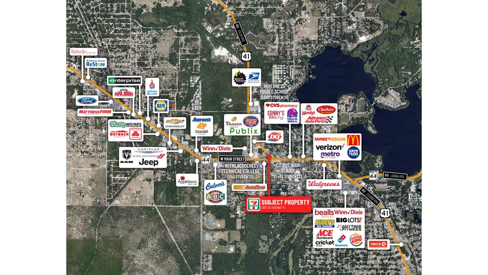 1007 S US Highway 41, Inverness, FL à vendre - Photo du bâtiment - Image 3 de 4