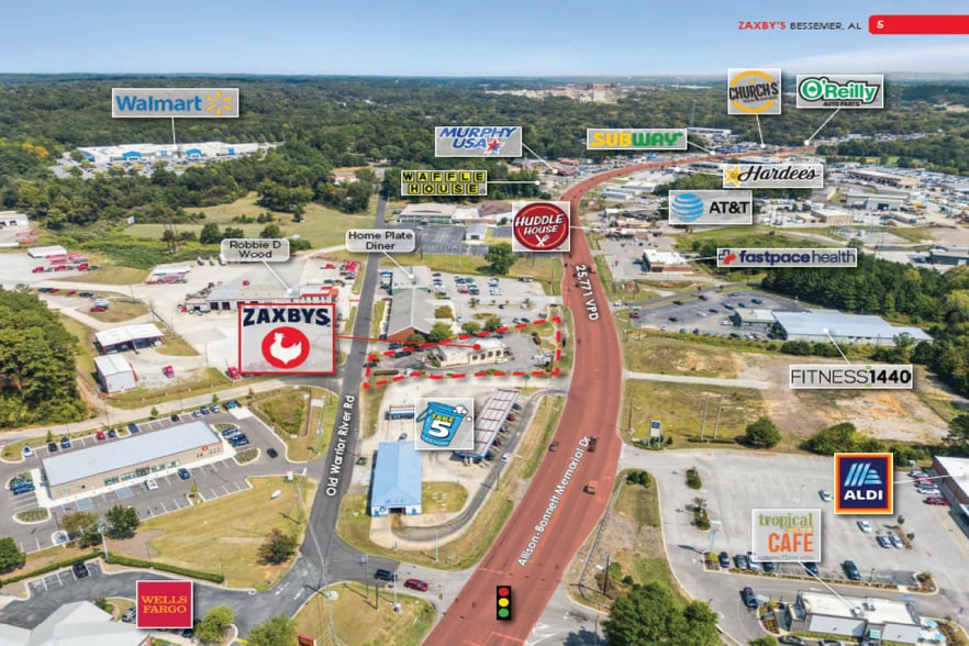 2880 Allison Bonnett Memorial Dr, Hueytown, AL for sale - Building Photo - Image 3 of 5