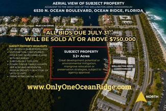 More details for 6520 N Ocean Blvd, Ocean Ridge, FL - Land for Sale