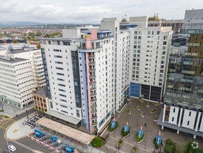 Churchill Way, Cardiff, VGL - Aérien  Vue de la carte - Image1