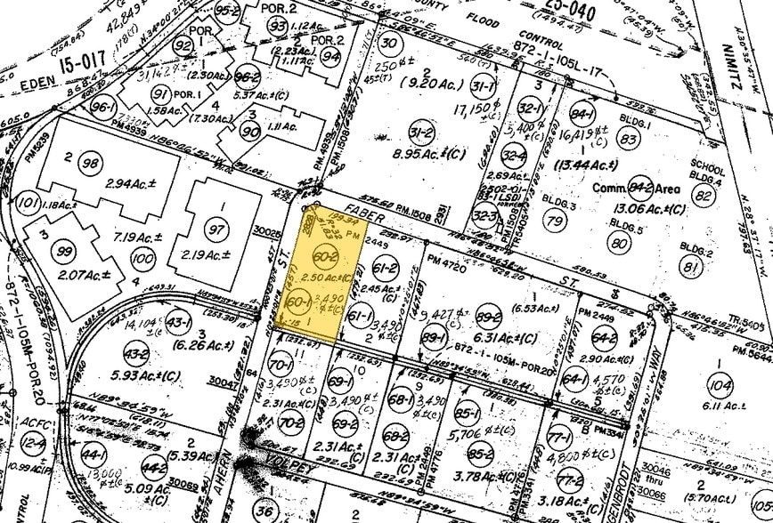 2930 Faber St, Union City, CA for sale - Plat Map - Image 2 of 3