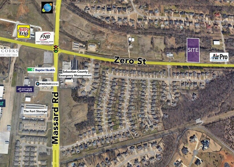 Zero St, Fort Smith, AR à louer - Aérien - Image 2 de 2