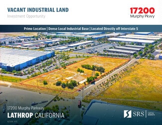 More details for 17200 Murphy Pky, Lathrop, CA - Land for Sale