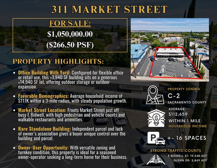 311 Market St, Folsom, CA à vendre - Photo du bâtiment - Image 2 de 13