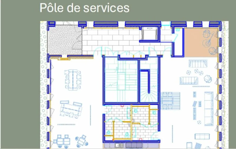 Bureau dans Villeurbanne à louer - Plan d’étage - Image 2 de 20