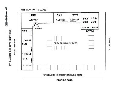 1832 S Macdonald, Mesa, AZ à louer - Plan d’étage - Image 3 de 4