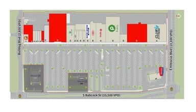 1301-1441 S Babcock St, Melbourne, FL for lease Floor Plan- Image 1 of 1