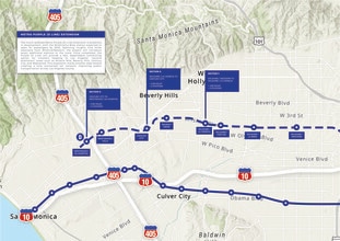 323 S La Brea Ave, Los Angeles, CA - AERIAL  map view - Image1