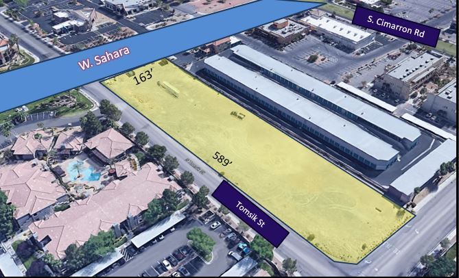 Sahara & Cimarron, Las Vegas, NV for sale - Building Photo - Image 2 of 6