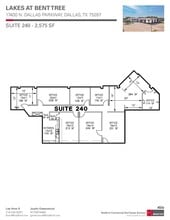 17400 N Dallas Pky, Dallas, TX for lease Floor Plan- Image 1 of 1