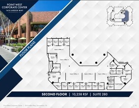 1610 Arden Way, Sacramento, CA for lease Floor Plan- Image 1 of 1