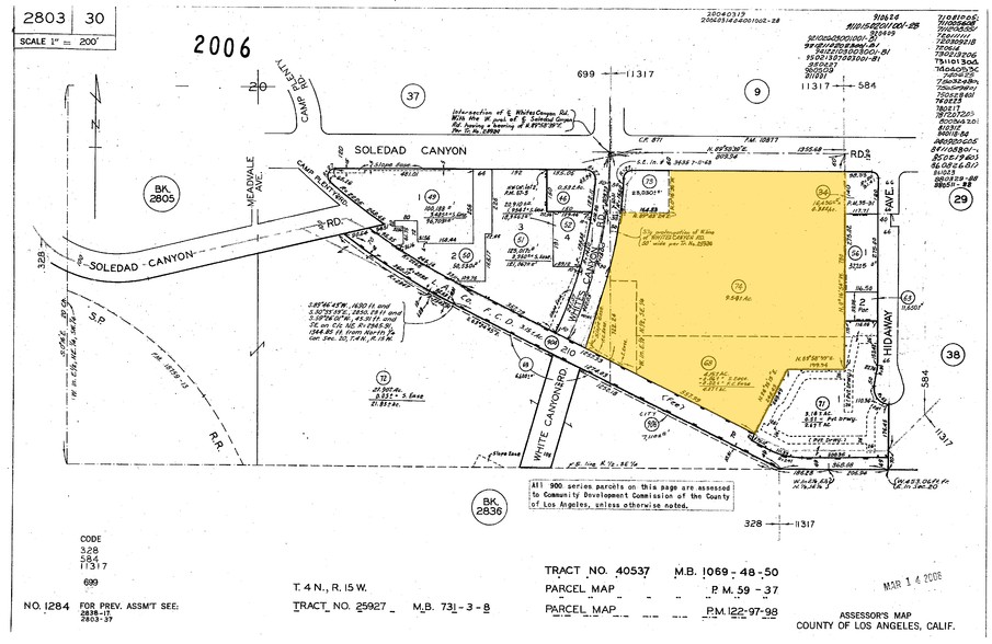 19120-19242 Soledad Canyon Rd, Santa Clarita, CA à louer - Plan cadastral - Image 2 de 5