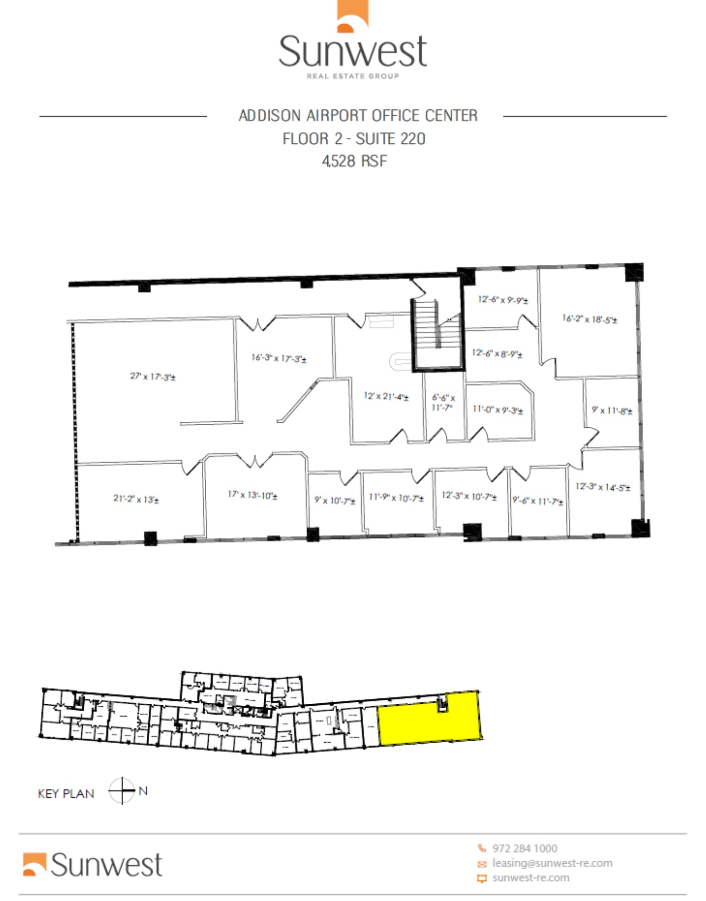 16051 Addison Rd, Addison, TX à louer Plan d’étage- Image 1 de 1