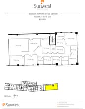 16051 Addison Rd, Addison, TX à louer Plan d’étage- Image 1 de 1