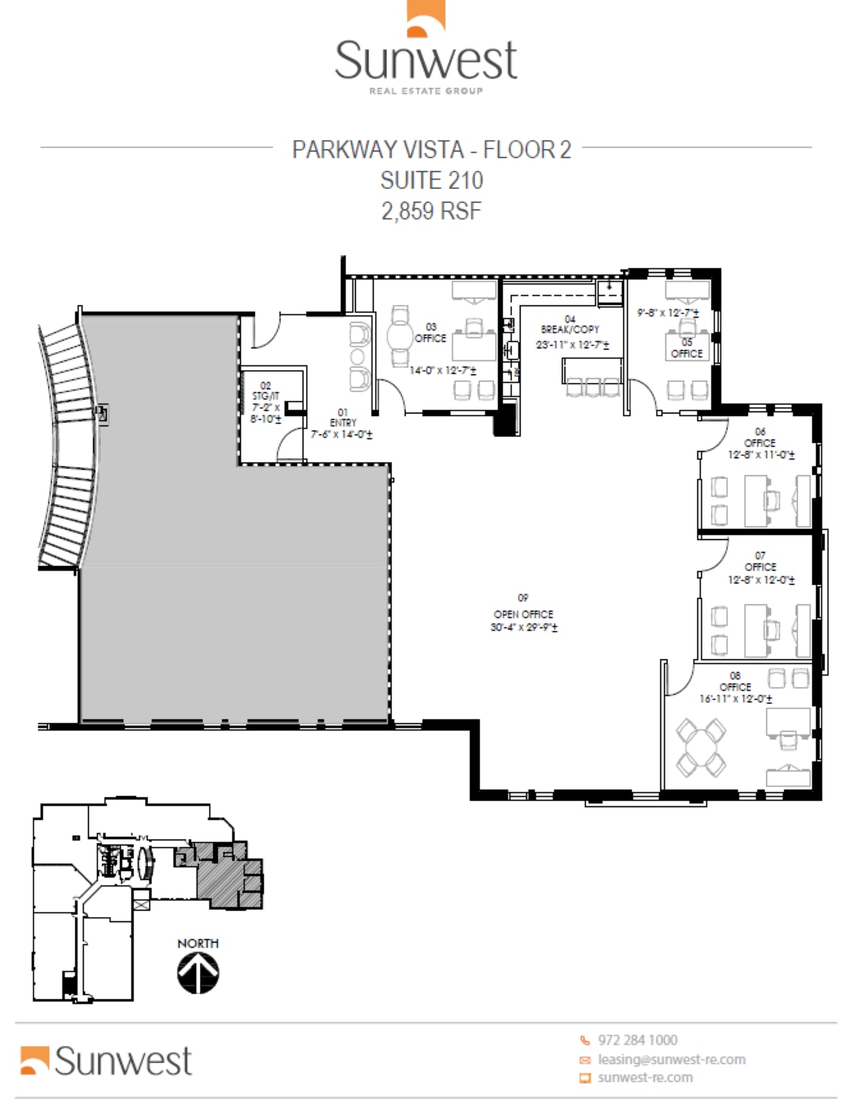 5072 W Plano Pky, Plano, TX à louer Plan d’étage- Image 1 de 1