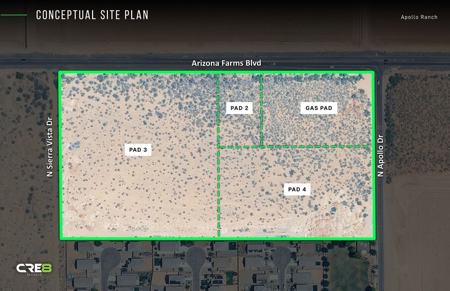 Arizona Farms Rd & Apollo Dr, Florence, AZ à vendre - Plan de site - Image 3 de 3