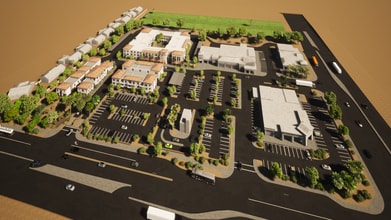 Jefferson St & Fred Waring Dr, La Quinta, CA - AERIAL  map view - Image1