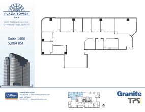 6400 S Fiddlers Green Cir, Greenwood Village, CO for lease Floor Plan- Image 1 of 1