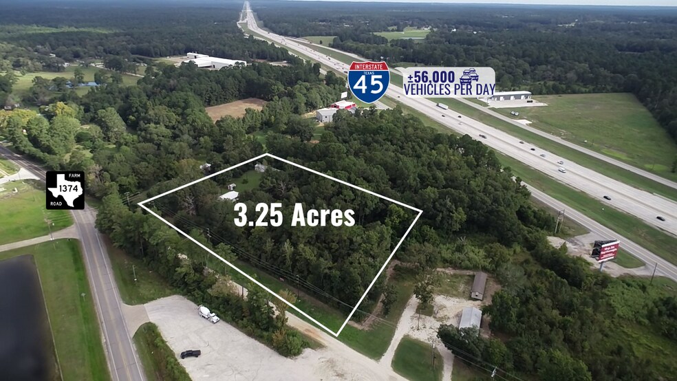 6479 FM 1374 Rd, New Waverly, TX for sale - Aerial - Image 1 of 5