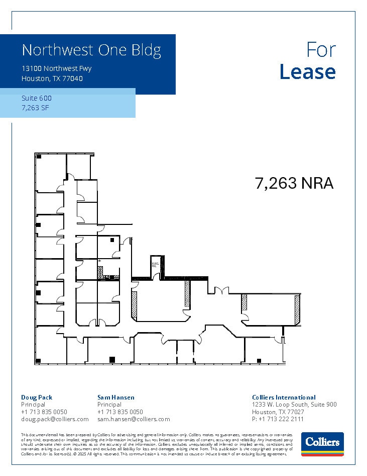 13100 Northwest Fwy, Houston, TX for lease Floor Plan- Image 1 of 1