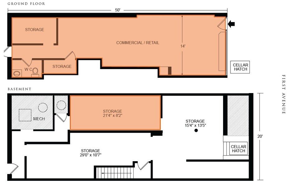 1464 First Ave, New York, NY à louer - Plan d’étage - Image 3 de 3