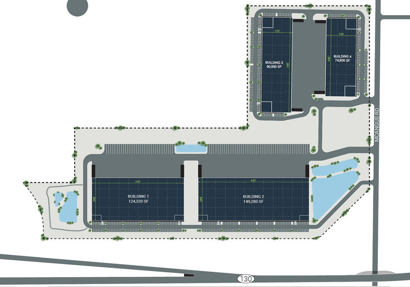 McAngus Rd & TX 130, Del Valle, TX à louer - Plan de site - Image 2 de 6