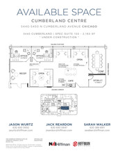 5440 N Cumberland Ave, Chicago, IL for lease Floor Plan- Image 1 of 11