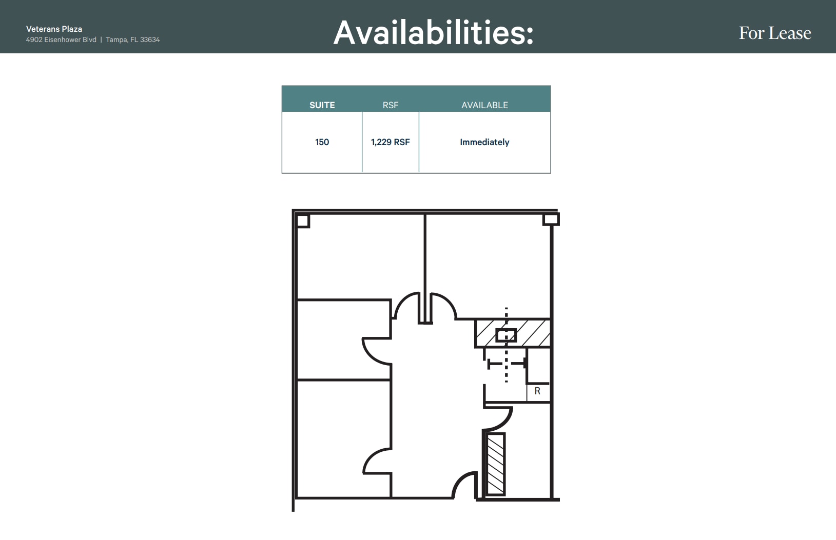 4902 Eisenhower Blvd, Tampa, FL for lease Floor Plan- Image 1 of 1
