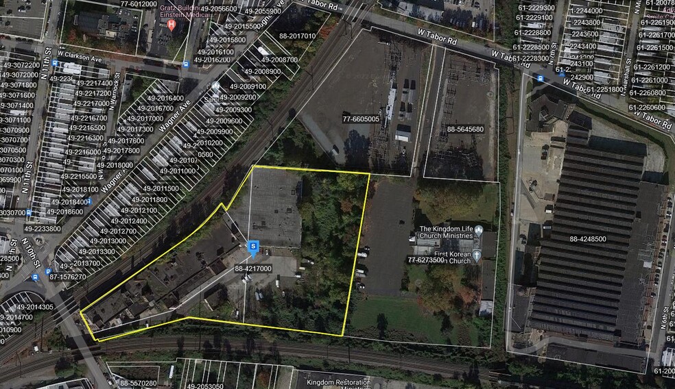 5331 N 10th St, Philadelphia, PA for lease - Plat Map - Image 2 of 13