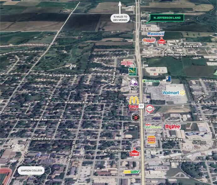 2506 N Jefferson Way, Indianola, IA à vendre - Photo du bâtiment - Image 2 de 2