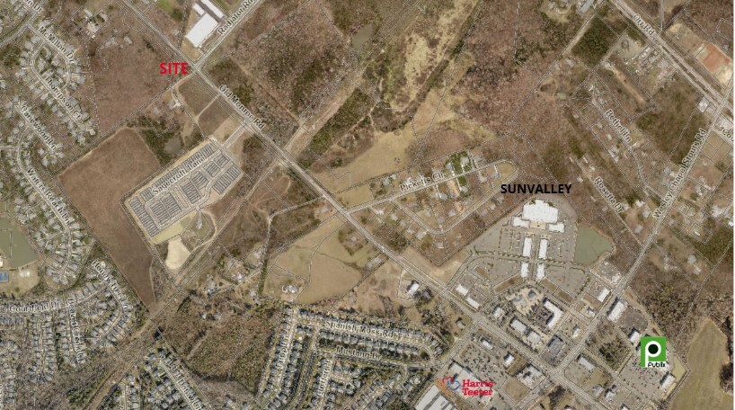 5908 Old Monroe Rd, Indian Trail, NC for sale Aerial- Image 1 of 5