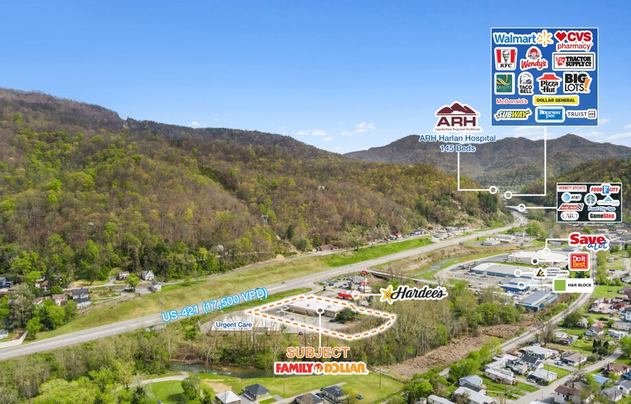 1548 S US Highway 421, Harlan, KY à vendre - Photo du bâtiment - Image 3 de 5